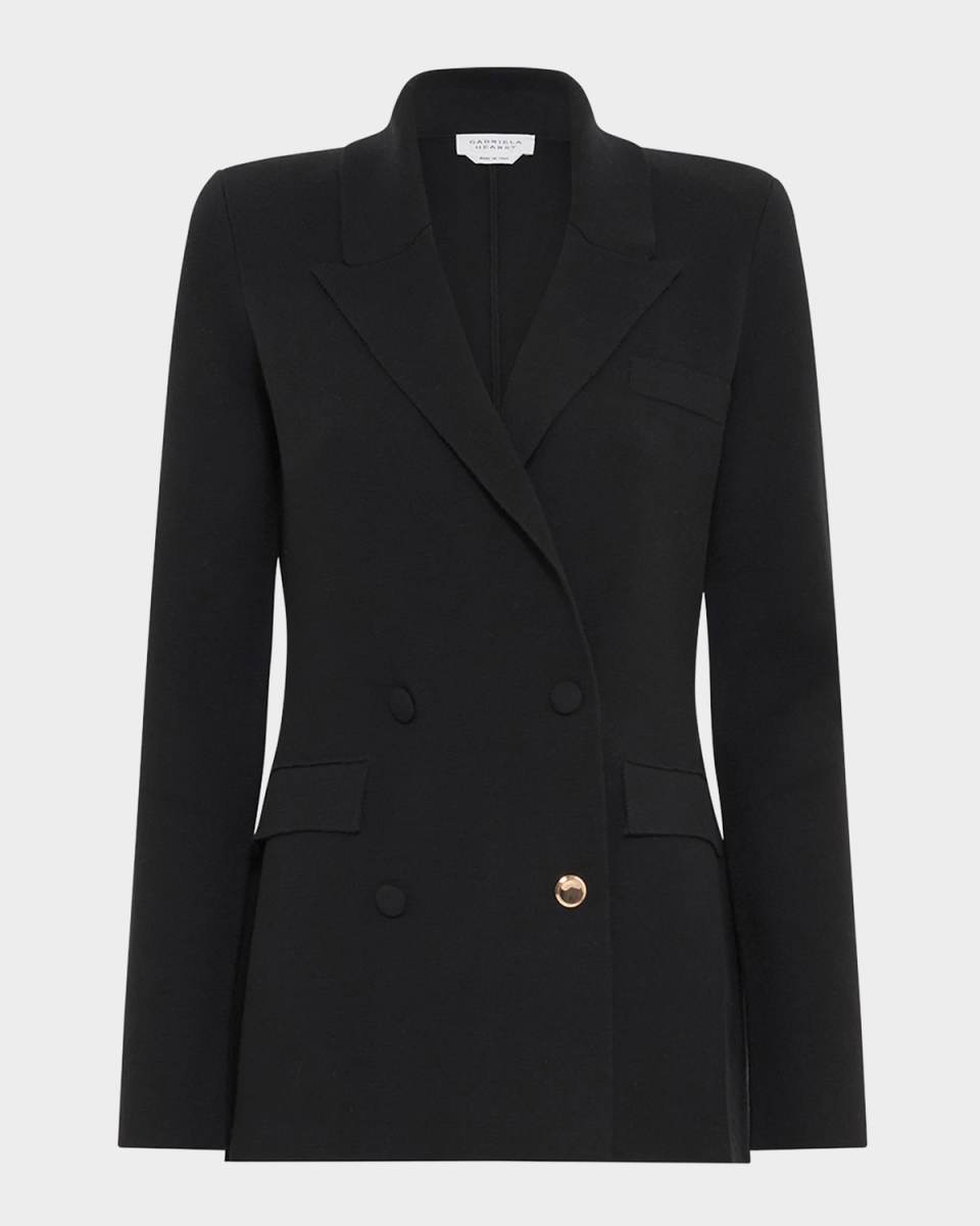 Bowen Double-Breasted Knit Jacket